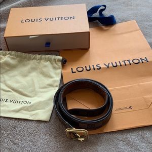 Louis Vuitton Belt Damier
